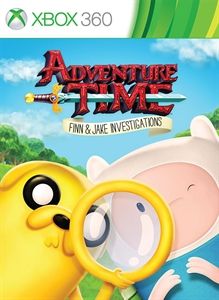 Adventure Time: Finn and Jake Investigations box art for Xbox 360
